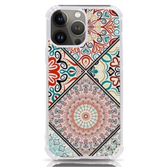 Flowers Pattern, Abstract, Art, Colorful Iphone 13 Pro Max Tpu Uv Print Case by nateshop