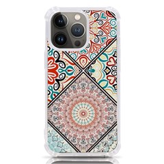 Flowers Pattern, Abstract, Art, Colorful Iphone 13 Pro Tpu Uv Print Case by nateshop