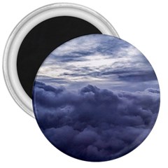 Majestic Clouds Landscape 3  Magnets by dflcprintsclothing