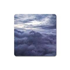 Majestic Clouds Landscape Square Magnet by dflcprintsclothing