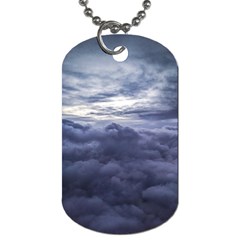 Majestic Clouds Landscape Dog Tag (one Side) by dflcprintsclothing