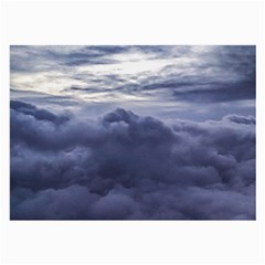 Majestic Clouds Landscape Large Glasses Cloth by dflcprintsclothing