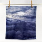 Majestic Clouds Landscape Face Towel Front