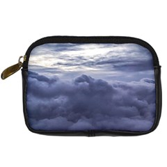 Majestic Clouds Landscape Digital Camera Leather Case