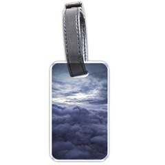 Majestic Clouds Landscape Luggage Tag (one Side) by dflcprintsclothing