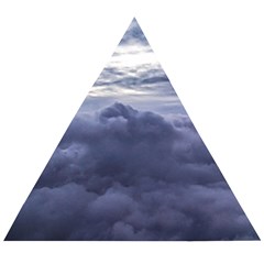 Majestic Clouds Landscape Wooden Puzzle Triangle by dflcprintsclothing