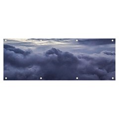 Majestic Clouds Landscape Banner And Sign 8  X 3  by dflcprintsclothing