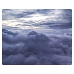 Majestic Clouds Landscape Premium Plush Fleece Blanket (medium) by dflcprintsclothing