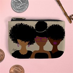 Curly Girl Trio Cowcow Purse Coin Change Purse by mygani