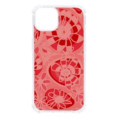 Mazipoodles Love Flowers - Just Red Iphone 13 Tpu Uv Print Case by Mazipoodles