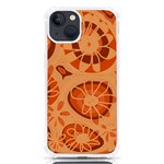 Mazipoodles Love Flowers- Just Orange iPhone 13 TPU UV Print Case Front