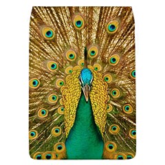 Peacock Feather Bird Peafowl Removable Flap Cover (l) by Cemarart