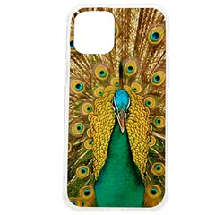 Peacock Feather Bird Peafowl Iphone 12 Pro Max Tpu Uv Print Case by Cemarart