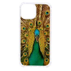 Peacock Feather Bird Peafowl Iphone 13 Mini Tpu Uv Print Case by Cemarart