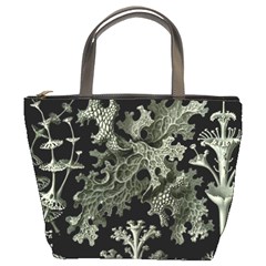 Weave Haeckel Lichenes Photobionten Bucket Bag by Cemarart