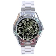 Weave Haeckel Lichenes Photobionten Stainless Steel Analogue Watch