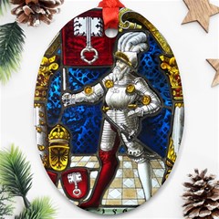 Knight Armor Ornament (oval) by Cemarart