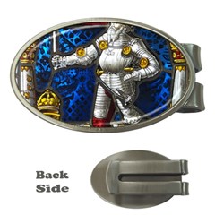 Knight Armor Money Clips (oval)  by Cemarart