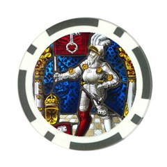 Knight Armor Poker Chip Card Guard by Cemarart