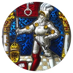 Knight Armor Round Trivet by Cemarart