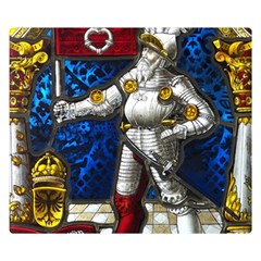 Knight Armor Premium Plush Fleece Blanket (small) by Cemarart