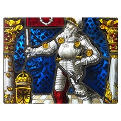 Knight Armor Two Sides Premium Plush Fleece Blanket (extra Small) by Cemarart