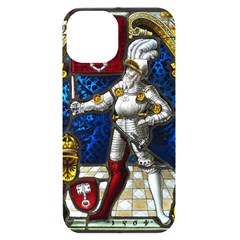 Knight Armor Iphone 14 Black Uv Print Case by Cemarart