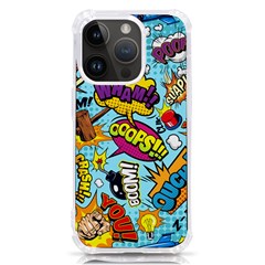 Graffiti Word Seamless Pattern Iphone 14 Pro Tpu Uv Print Case by Bedest