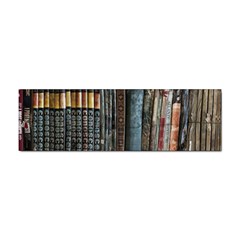 Pile Of Books Photo Of Assorted Book Lot Backyard Antique Store Sticker (bumper) by Bedest