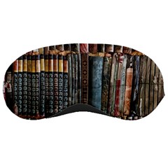 Pile Of Books Photo Of Assorted Book Lot Backyard Antique Store Sleep Mask by Bedest