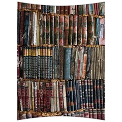 Pile Of Books Photo Of Assorted Book Lot Backyard Antique Store Back Support Cushion by Bedest