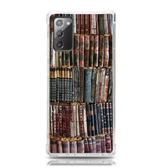 Pile Of Books Photo Of Assorted Book Lot Backyard Antique Store Samsung Galaxy Note 20 Tpu Uv Case by Bedest