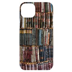 Pile Of Books Photo Of Assorted Book Lot Backyard Antique Store Iphone 14 Plus Black Uv Print Case