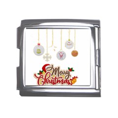 Merry Christmas  Mega Link Italian Charm (18mm) by bego