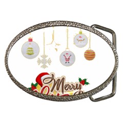 Merry Christmas  Belt Buckles by bego