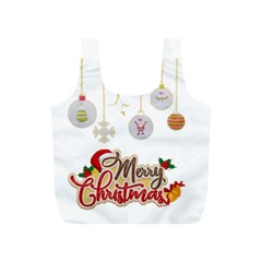 Merry Christmas  Full Print Recycle Bag (s) by bego