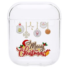 Merry Christmas  Hard Pc Airpods 1/2 Case by bego