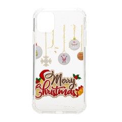 Merry Christmas  Iphone 11 Tpu Uv Print Case by bego