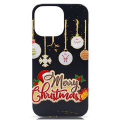 Merry Christmas  Iphone 14 Pro Max Black Uv Print Case by bego