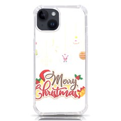 Merry Christmas  Iphone 14 Tpu Uv Print Case by bego