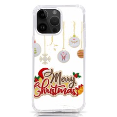 Merry Christmas  Iphone 14 Pro Max Tpu Uv Print Case by bego