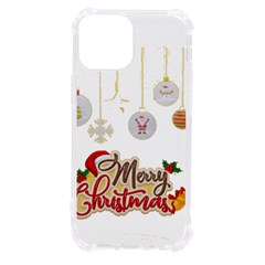 Merry Christmas  Iphone 13 Mini Tpu Uv Print Case by bego