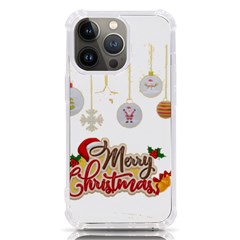 Merry Christmas  Iphone 13 Pro Tpu Uv Print Case by bego