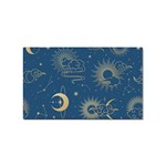 Asian Seamless Galaxy Pattern Sticker (Rectangular) Front