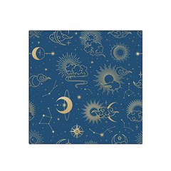 Asian Seamless Galaxy Pattern Satin Bandana Scarf 22  X 22  by Cemarart