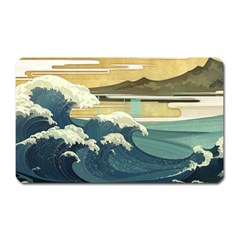 Sea Asia Waves Japanese Art The Great Wave Off Kanagawa Magnet (rectangular) by Cemarart