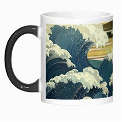 Sea Asia Waves Japanese Art The Great Wave Off Kanagawa Morph Mug by Cemarart