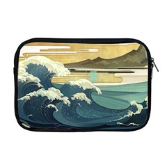 Sea Asia Waves Japanese Art The Great Wave Off Kanagawa Apple Macbook Pro 17  Zipper Case by Cemarart