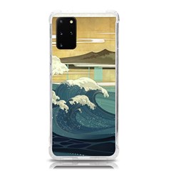 Sea Asia Waves Japanese Art The Great Wave Off Kanagawa Samsung Galaxy S20plus 6 7 Inch Tpu Uv Case by Cemarart