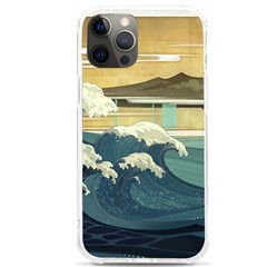 Sea Asia Waves Japanese Art The Great Wave Off Kanagawa Iphone 12 Pro Max Tpu Uv Print Case by Cemarart